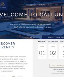 hotel booking web design service