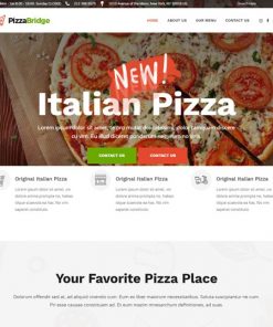 pizza website design service