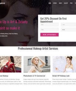 web design service for beauty salon