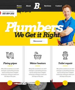 Plumber Services Web Design