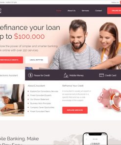 loan service web design