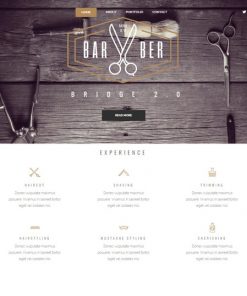 Barber Services Web Design